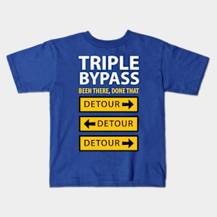 Triple Bypass Survivor Kids T-Shirt